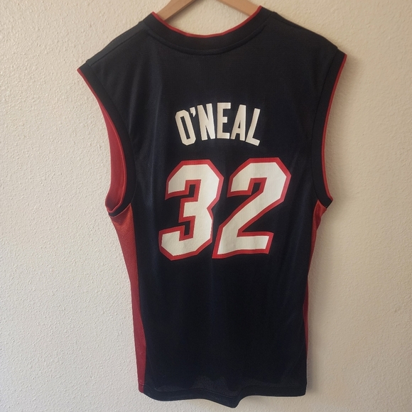 Shaquille O'Neal #32 NBA Miami Heat Adidas Basketball Jersey Mens Small - Picture 8 of 8